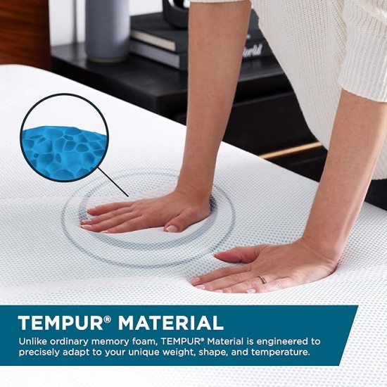TEMPUR Neck Pillow, Travel, White