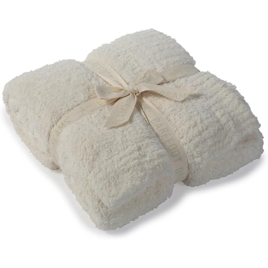 CozyChic Throw - Cream - 54 x 72 in