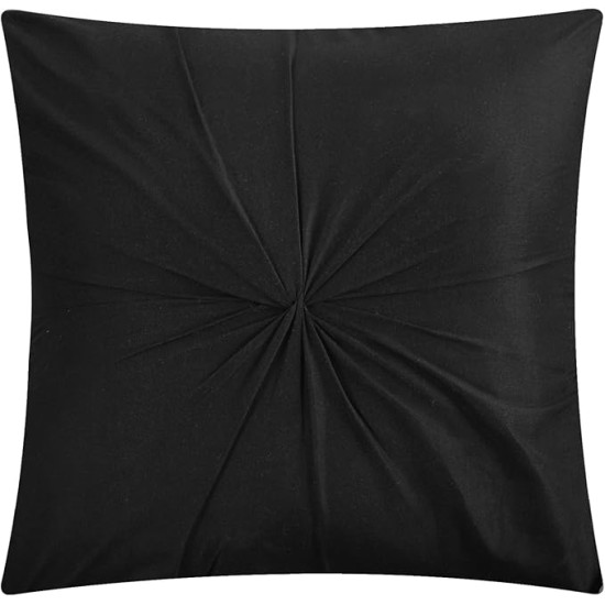 Osnat 10 Piece Color Block Quilted Embroidered Design Bag Bedding – Sheets Decorative Pillows Shams Included Comforter Set, King, Grey