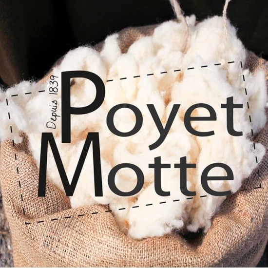 Poyet Motte Chevreuse Heavyweight Wool Blend Oversized Blanket, Machine Washable (Grey Plaid, Full/Queen Size)