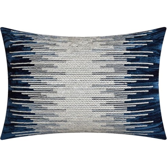 Westmont 4 Piece Comforter Set Crinkle Crushed Velvet Bedding-Decorative Pillow Shams Included, King, Navy