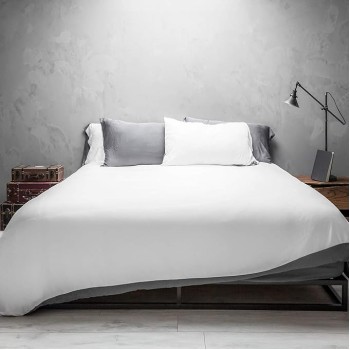 Modern 100% Viscose Derived from Bamboo Sheets 6pc Full - Duvet Cover Set + Sheet Set - Breathtakingly Soft