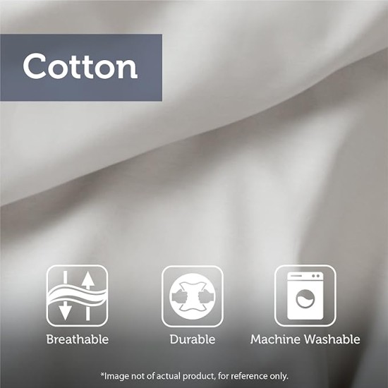 Dawn 100% Cotton Shabby Chic Comforter Set-Modern Cottage Design All Season Down Alternative Bedding, Matching Shams, Bedskirt, Decorative Pillows, Queen(90"x90"), Blush 9 Piece
