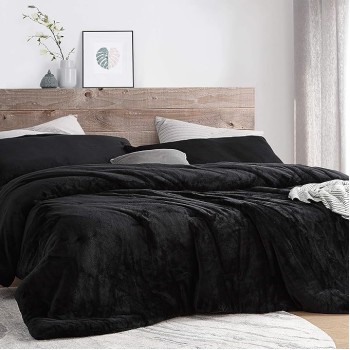 Oversized King Comforter Set - Me Sooo Comfy - Black