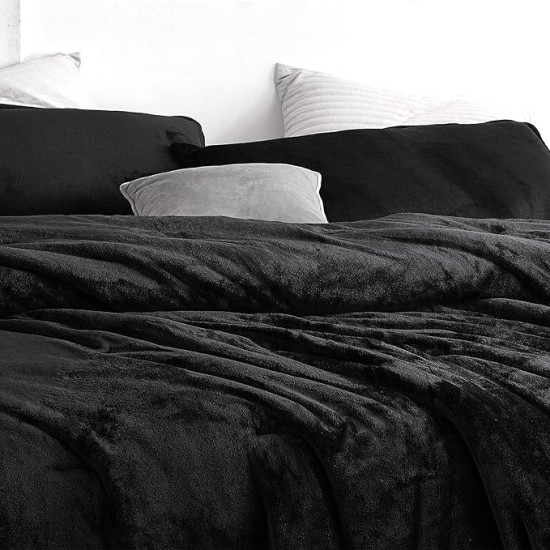 Oversized King Comforter Set - Me Sooo Comfy - Black