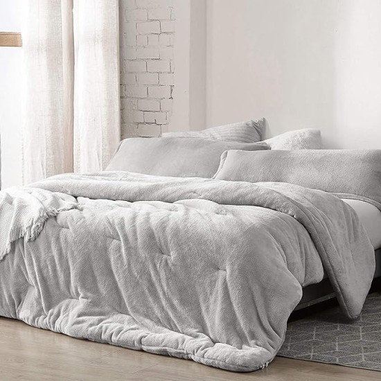 Coma Inducer Oversized King Set Comforter - Me Sooo Comfy - Glacier Gray