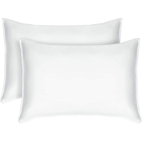 Duvet Cover Set, King Size - 100% Viscose Duvet Set - 400TC Duvet & 2 Pillow Shams - 3 Pieces - Silk Feel, Cooling, Anti-Static (Ivory White)