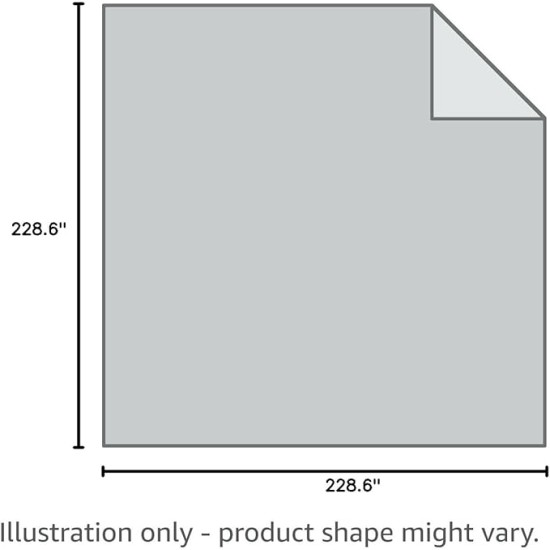 100% Cotton Blanket, Queen Size 90X90, Lightweight Thermal Blanket, Soft Breathable and Cozy Blanket for All Seasons (Charcoal Gray)