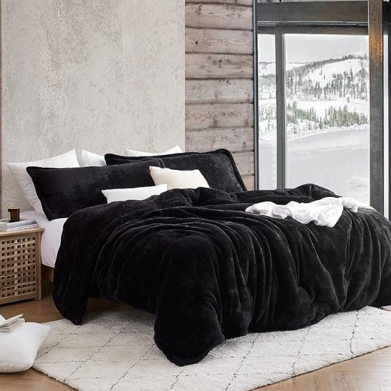 Oversized King Comforter - The Original Plush - Nightshift Black