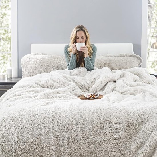 Oversized King Comforter Set - Toasted Marshmallow