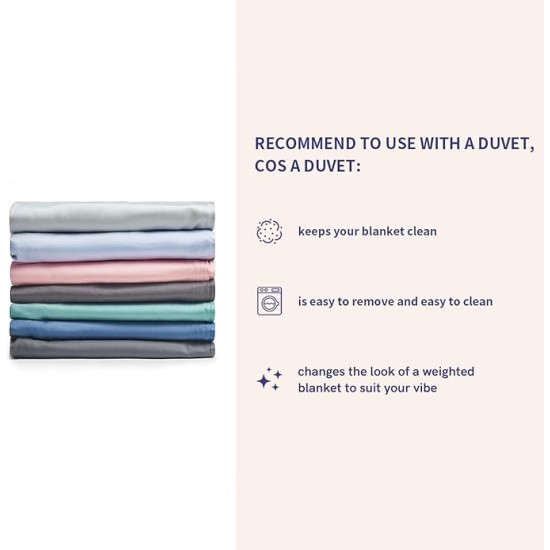 Exclusive Weighted Blanket, Soothing Cotton, Smallest Compartments with Glass Beads, Bed Blanket for Two Persons of 110~190lbs, Ideal for Queen or King Bed (88x104 Inches, 25 Pounds, Army Green)