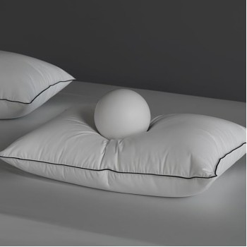 Hungarian Goose Down Pillows King Size, Fluffy 3-Chamber Bed Pillows with 750 Fill-Power, 480 Thread Count Cotton Shell, Soft Cloud White Hotel Pillow for Sleeping- 1 Pack, King Size (20" x 36")