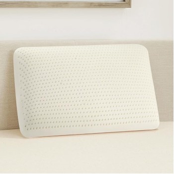 Talalay 100% Natural Premium Latex Pillow,Bed Pillow for Sleeping with Removable Cotton Cover, Helps Relieve Pressure, Breathable, Pressure Relief, Durable, Best Gift (Queen Size)