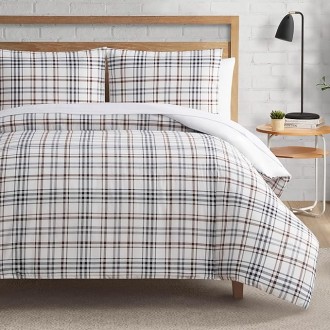 Camper Plaid Comforter Set - Full/Queen Size - 3 Piece Cozy Bedding Ensemble